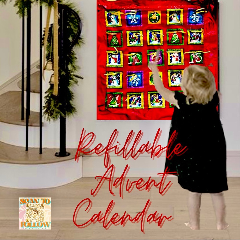 HANDMADE REUSABLE ADVENT CALENDAR